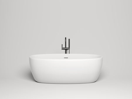 Ванна из искусственного камня Salini LUCE 100121MF 169х87 отдельностоящая овальная